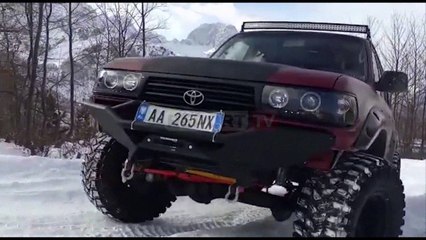 Report TV - Pamjet, Thethi i izoluar nga dëbora