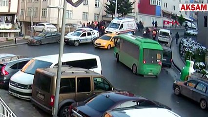 Düştüğünü gören herkes yardımına koştu