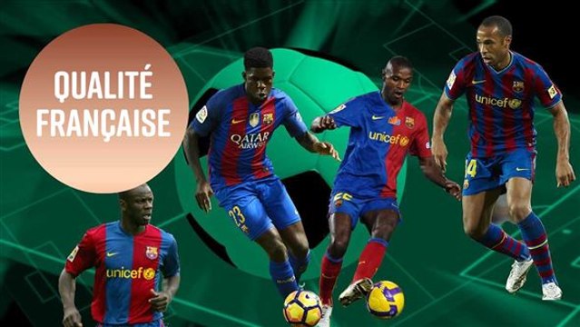 Les 11 meilleurs joueurs français du FC Barcelone