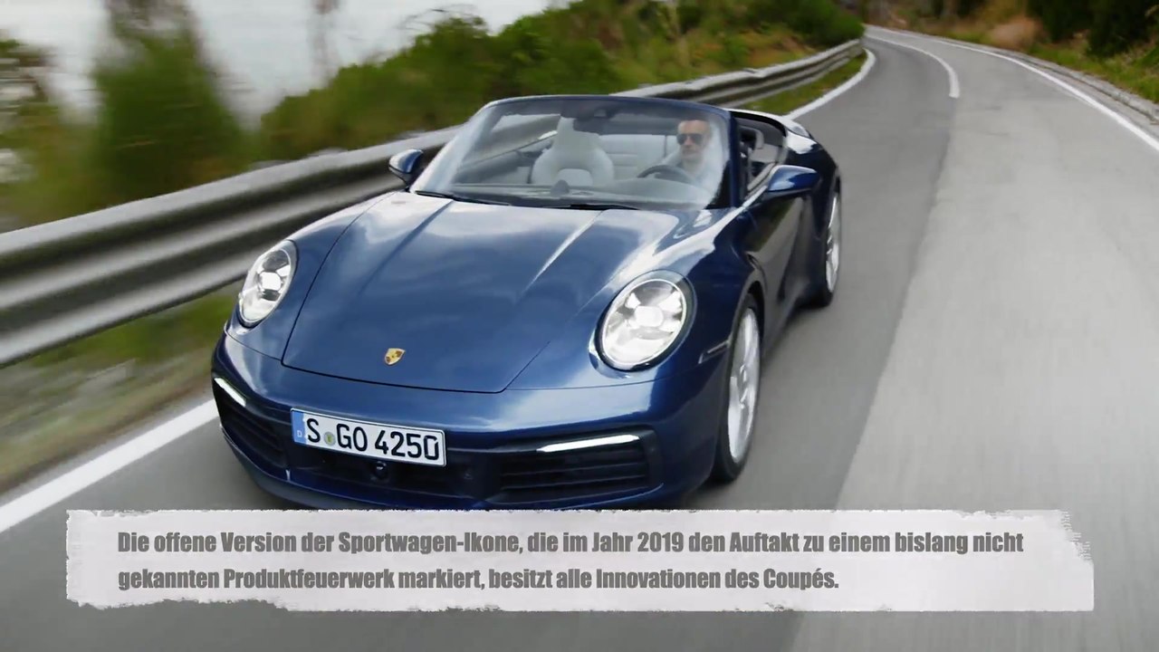 Das neue Porsche 911 Cabriolet