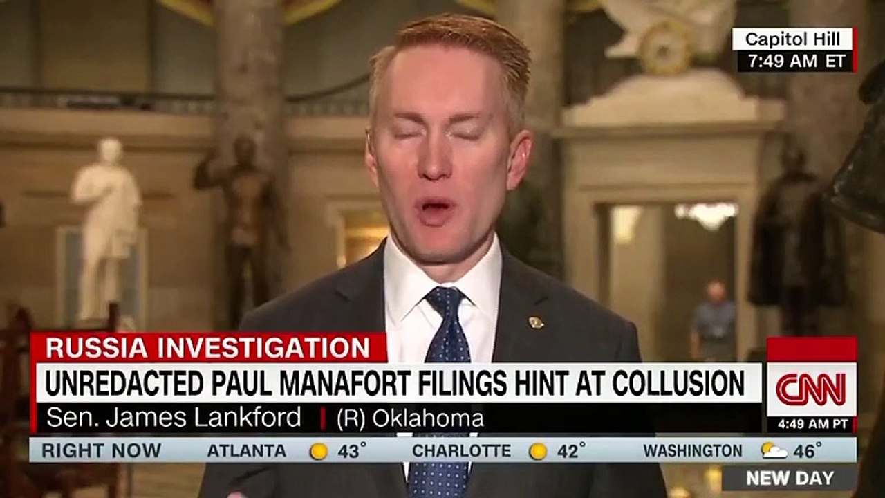 GOP Senator Dismisses Manafort's Russia Relationship Because 'He Had Ukrainian Clients'