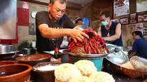 Taiwan Street Food - EEL NOODLES & COFFIN BREAD Seafood Tainan