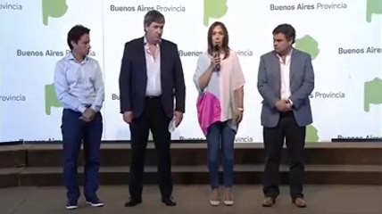 María Eugenia Vidal y sus ministros