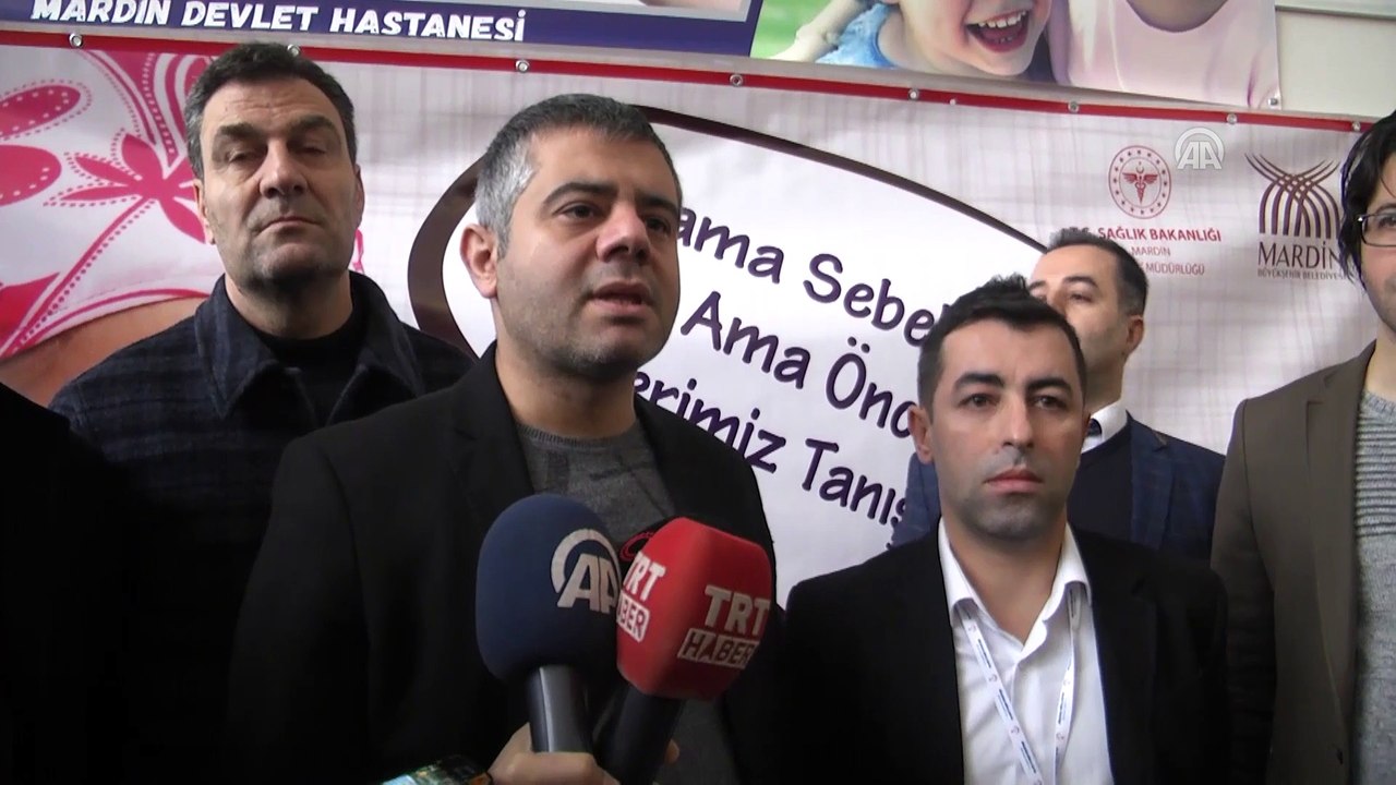 Farkındalık için kök hücre ve kan bağışı yaptılar - MARDİN