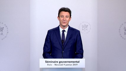 Compte rendu du Conseil des ministres du 9 janvier 2019