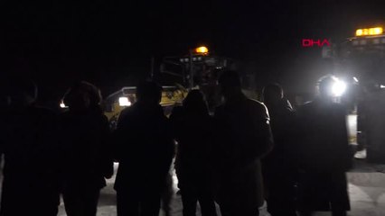 Sivas'ta 844 Köy Yolu Kardan Kapandı