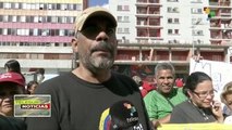 Venezolanos se manifiestan en apoyo al presidente Nicolás Maduro