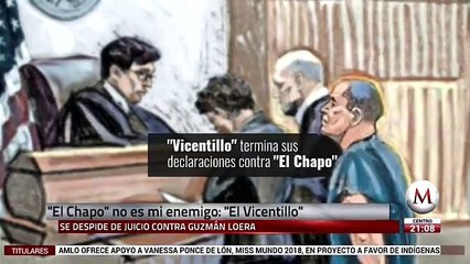 Mi compadre 'El Chapo' no es mi enemigo: 'El Vicentillo'