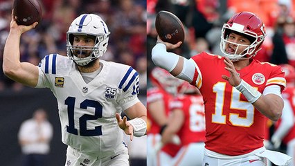 Who would you rather have for game-winning throw: Luck or Mahomes?