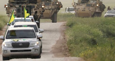 Rus Askeri ile YPG'liler Membiç Kırsalında Ortak Devriyede Görüntülendi