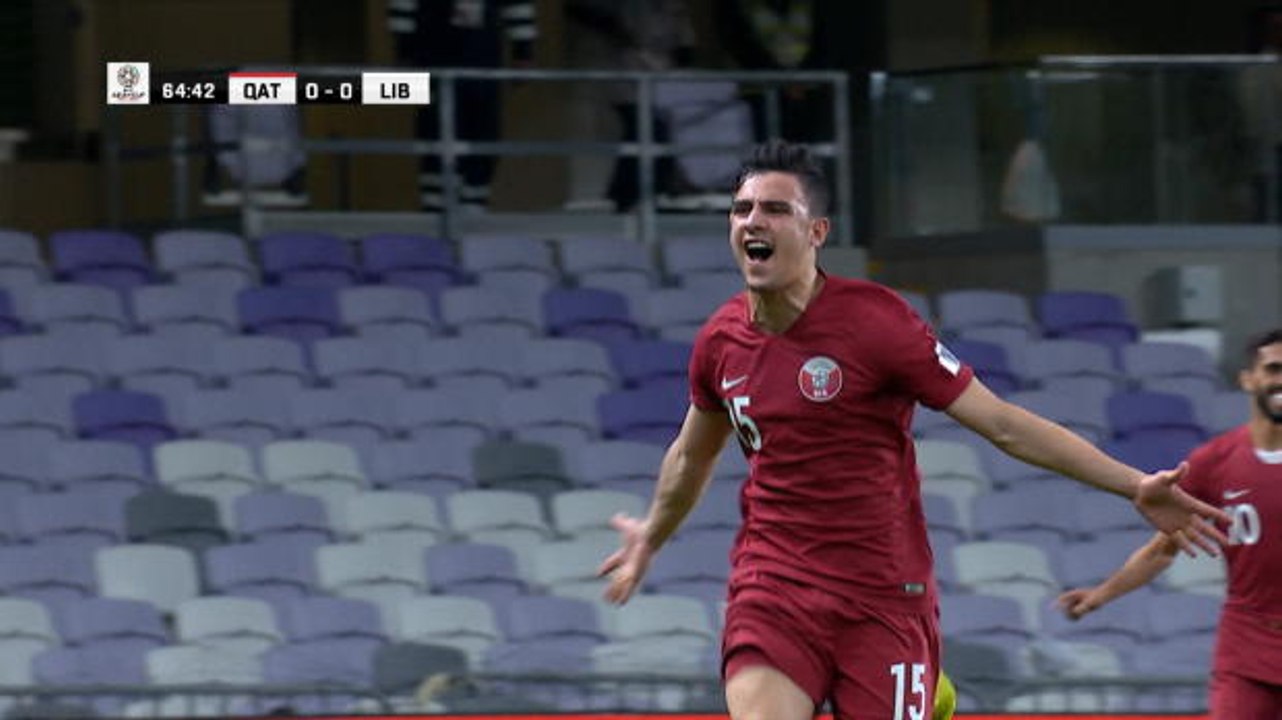 Al Rawi scores first international goal as Qatar beat Lebanon