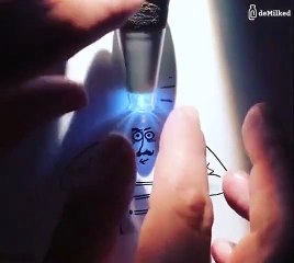 Художник использует тени в рисунках