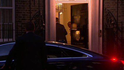 MPs arrive at Downing Street for drinks reception