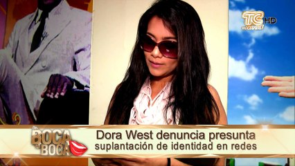 Dora West denuncia que se hacen pasar por ella para pedir fotos íntimas a hombres