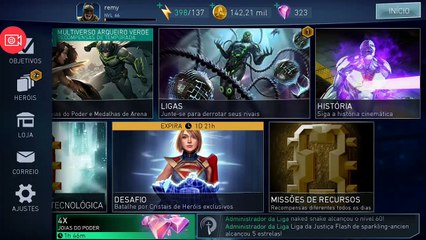 Injustice 2 jogando o modo historia parte 1
