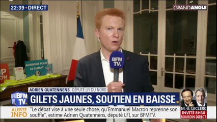 Adrien Quatennens : "Nous sommes les adversaires résolus du Rassemblement National, qui est une arnaque"