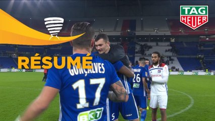 Olympique Lyonnais - RC Strasbourg Alsace (1-2)  - (1/4 de finale) - Résumé - (OL-RCSA) / 2018-19