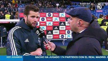 Nacho: "Si se rodea bien, Vinicius va a tener mucho futuro en el Real Madrid"