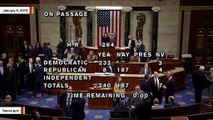 House Passes Bill To Reopen Shuttered Parts Of Government, 8 Republicans Voted In Favor