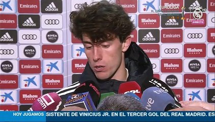 Odriozola: "Veo a Isco de maravilla, su calidad es indudable"