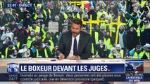 Gilets jaunes: Le boxeur devant les juges