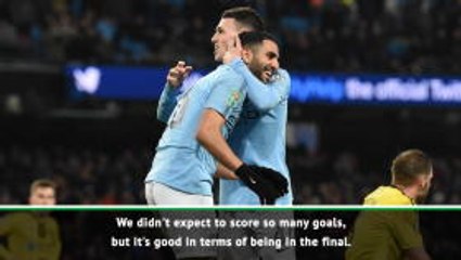 I didn't expect Man City to score nine against Burton - Guardiola