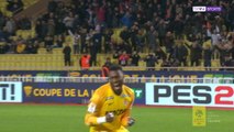 Monaco goalkeeper Badiashile scores winning penalty in Coupe de la Ligue shootout