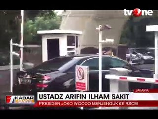 Doa Jokowi Saat Jenguk Ustadz Arifin Ilham