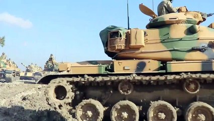 TSK'dan İdlib sınırında eğitim faaliyeti - HATAY