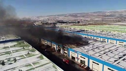 Mobilya atölyesinde yangın (2) - KAYSERİ