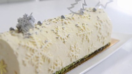 Bûche glacée au citron