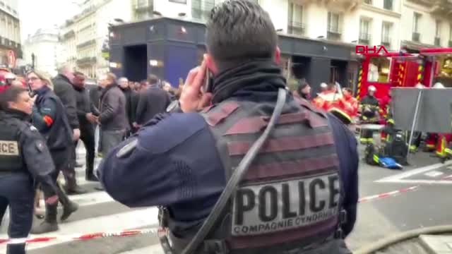 Dha Dış - Fransa İçişleri Bakanı Christophe Castaner, Patlamanın Yaşandığı Bölgeyi Gezdi