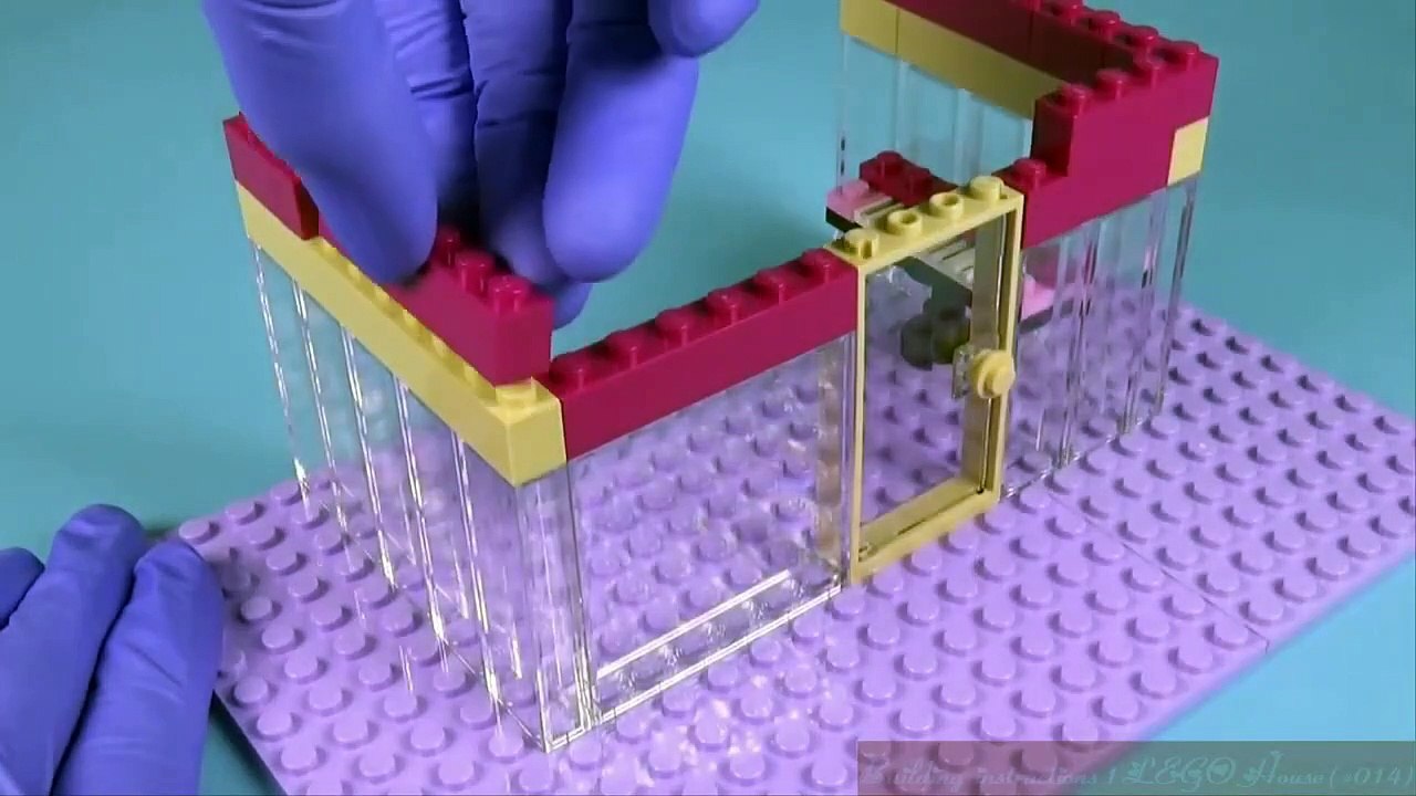 LEGO House 1 Building Instructions - LEGO Friends My Own Creations #014