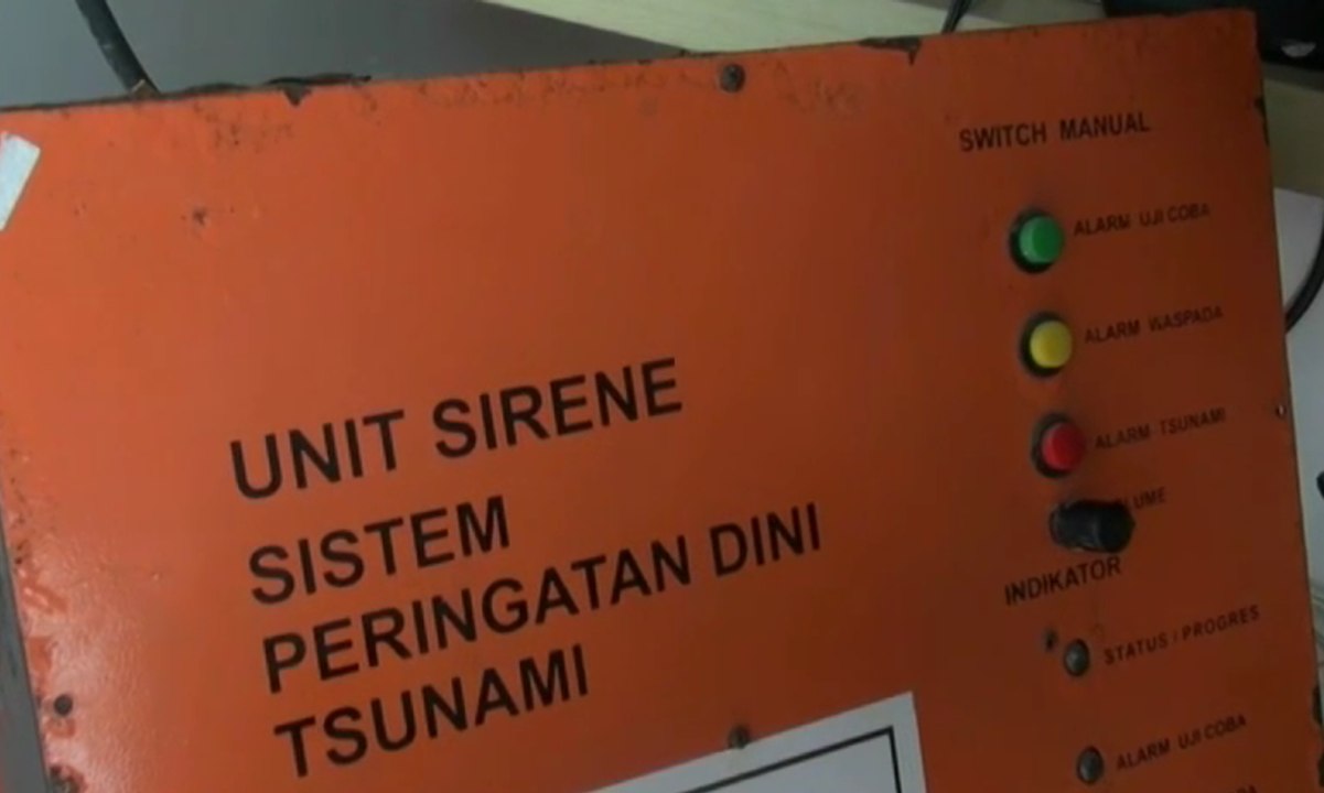 Alat Pendeteksi Tsunami Rusak
