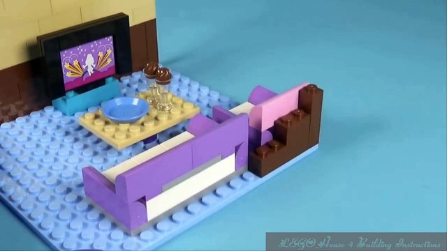 LEGO House 4 Building Instructions - LEGO Friends My Own Creations #023