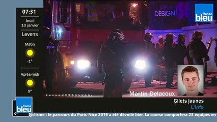 France Bleu Azur Matin du jeudi 10 janvier 2019