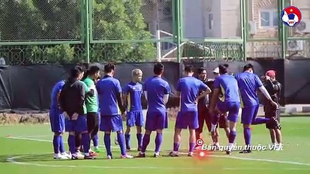 ĐTVN tích cực tập luyện chuẩn bị cho trận cầu đặc biệt quan trọng gặp Iran | VFF Channel