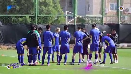 ĐTVN nhanh chóng gạt qua nỗi buồn thất bại để bước vào tập luyện trong buổi sáng ngày 9/1 | HANOI FC