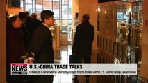 China says trade talks with U.S. 'extensive', U.S. says China to buy more U.S. goods