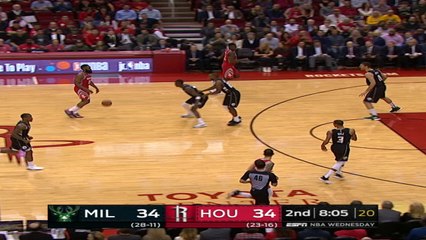 Milwaukee Bucks at Houston Rockets Raw Recap