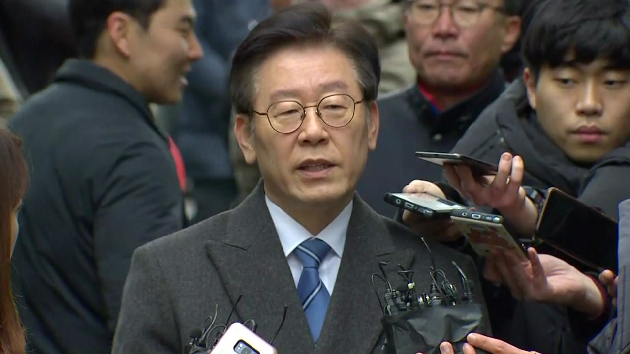[현장영상] 이재명 지사 재판 출석..."사필귀정 믿겠다" / YTN