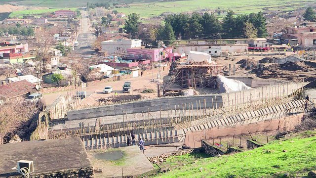 Antike Stadtfestung in der Türkei muss Staudamm weichen