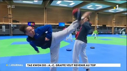 Anne Caroline Graffe est de retour sur les tatamis