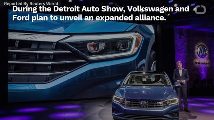 VW And Ford Are Expected To Unveil An Expanded Alliance At Detroit Auto Show