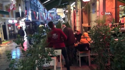 İstiklal Caddesi'ndeki lüks mekanlara dadanan dilenci yakalandı