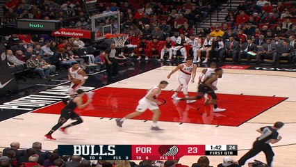 Chicago Bulls at Portland Trailblazers Raw Recap