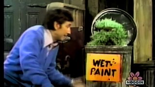 Classic Sesame Street - Oscar's Wet Paint Sign (All 4 segments)
