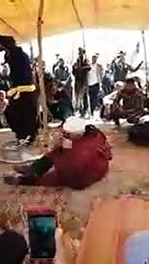 Amazing video of local belly dance of a old man