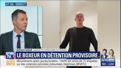 L'avocat de l'ex-boxeur "comprend mal" sa détention provisoire