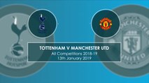 H2H - Tottenham v Manchester United